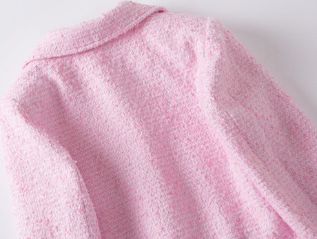 Hannah Blazer - Tailored Fit - Modern Twist - Elegant Pockets - Button Accents - Vintage - Inspired Appeal