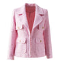 Hannah Blazer - Tailored Fit - Modern Twist - Elegant Pockets - Button Accents - Vintage - Inspired Appeal