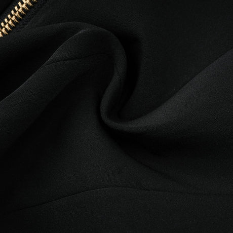 Harper tailored doublebreasted halterneck top