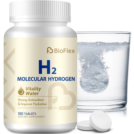Hydrogen Tablets – 120 Magnesium Tablets for Energy & Antioxidant Support