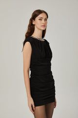 Imani crystalembellished mini dress