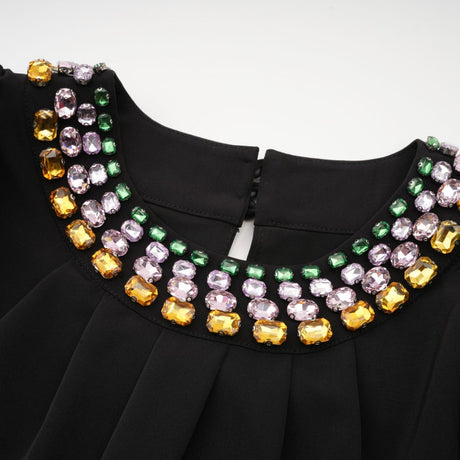 Imani crystalembellished mini dress