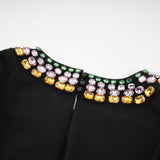 Imani crystalembellished mini dress