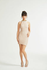 Inès chainlink mini dress