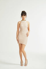 Inès chainlink mini dress