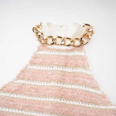 Inès chainlink mini dress