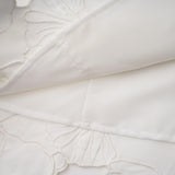Inga Cream White Strapless Floral Embroidered Mini Dress