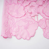 Inga Pink Strapless Floral Embroidered Maxi Dress