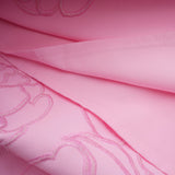 Inga Pink Strapless Floral Embroidered Maxi Dress