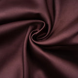 Inmaculada Brown Ruched Satin Maxi Dress Without Gloves