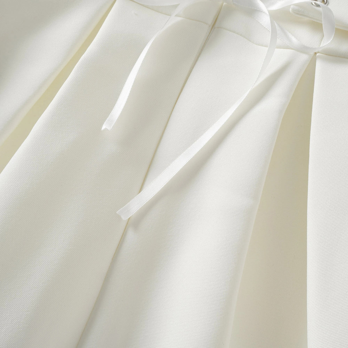 Inmaculada White Boned Bodice Mini Blazer Dress