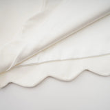 Ippolita Mini Dress White Crystal Scallop Hem