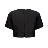 Irène Black Sequin Floral Embroidered Matching Set