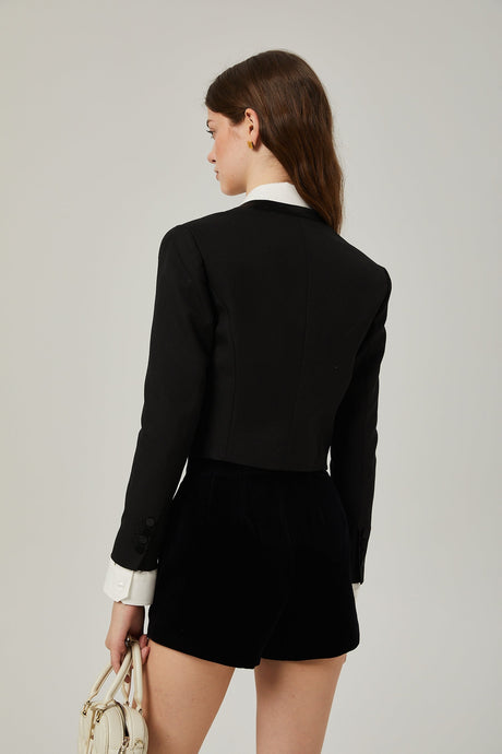 Isabeau jacket  shirt  shorts matching set