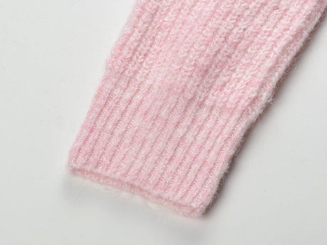 Isabella Cardigan & Skirt Set - Lace Collar - Crystal Buttons - Ribbed Cotton - Flared Silhouette - Cropped Fit