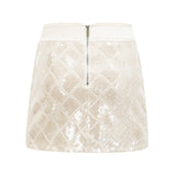 Isabelle sequinned mini skirt