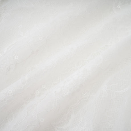 Iside Cropped Top Bell Sleeve Crystal Trim White