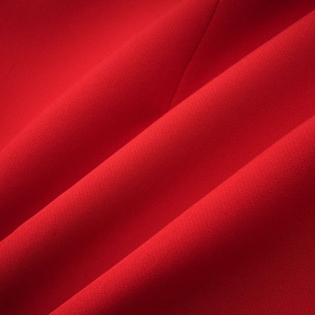 Isla Blazer Red Hourglass Double Breasted Wool Blend
