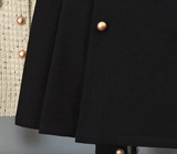 Jacket & Skirt Set - Timeless Tweed Design - Pearl Button Details - High - Waisted Skirt - Elegant & Structured Fit