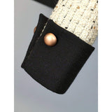 Jacket & Skirt Set - Timeless Tweed Design - Pearl Button Details - High - Waisted Skirt - Elegant & Structured Fit