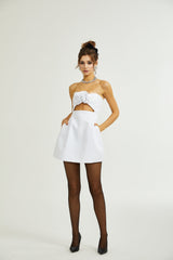 Jaina cutout floral dress