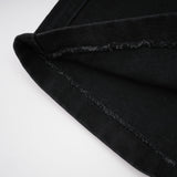Janelle buttoned straightleg jeans