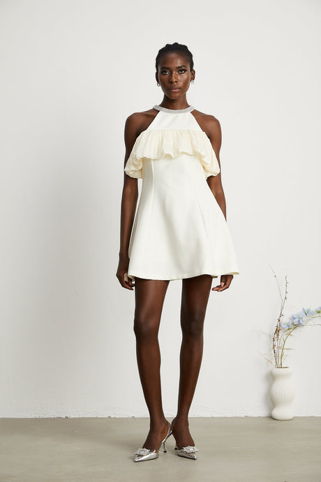 Joséphine crystalembellished sleeveless mini dress