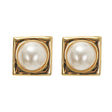 Juana faux - pearl square earrings