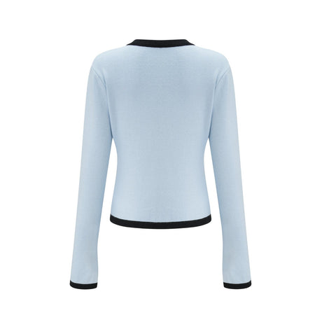 Julia Skirt & Top Set in Blue Long Sleeve Button Detail Matching