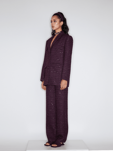 Juliet Trousers - High - Waisted Fit - Wide - Leg Silhouette - Suitable For Formal Events, Office Wear, Chic Casual Styling - Premium Quality