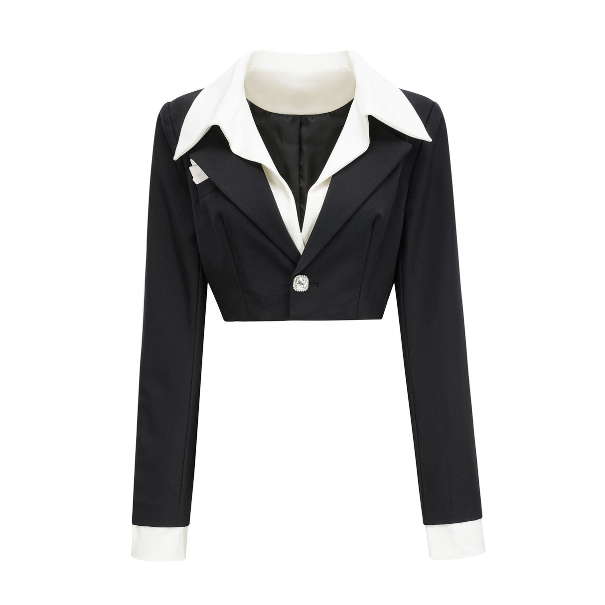 Juliette black jacket  skirt matching set