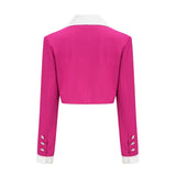 Juliette pink jacket  skirt matching set