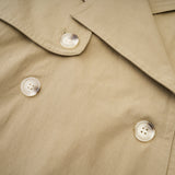 Justine beltedwaist trench coat