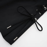 Kadence Dress - Black - Sleeveless - V - Neck - Pocket & Zip Fastening