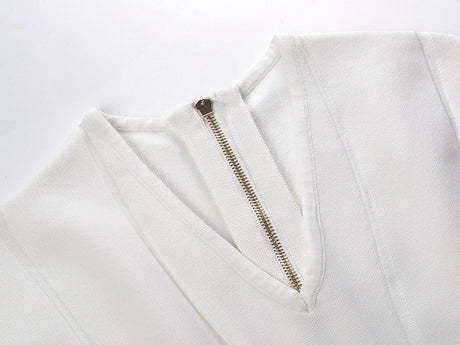 Kali Dress - Flattering Fit - and - Flare Silhouette - Military - Inspired Design - Slim Bodice With Flared Skirt - Gold - Tone Buttons