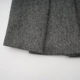 Kali Top & Shorts Herringbone Grey Peplum Crystal Embellished