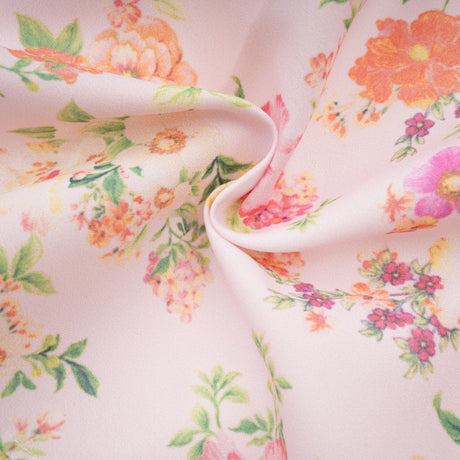 Kara floralprint cotton mini dress
