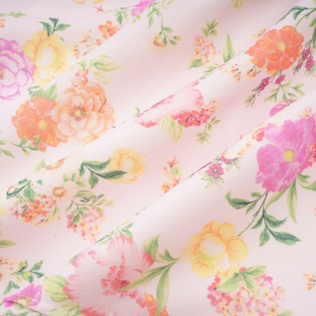 Kara floralprint cotton mini dress