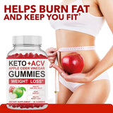 Keto + ACV Apple Cider Vinegar Gummies – 60 Gummies Supplement