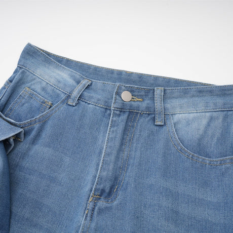 Khloe Jeans Wide Leg with Bow Detail