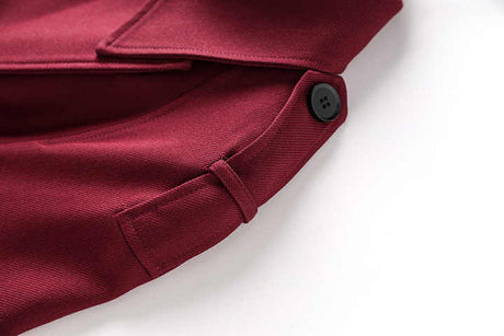 Kiara Double - Breasted Trench Coat – Long Tailored Silhouette with Adjustable Waist Belt – Premium Wool Blend – Wide Lapels & Epaulettes