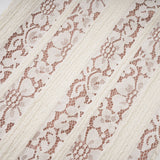 Kiara Elegant Maxi Dress in Neutrals with Long Sleeves