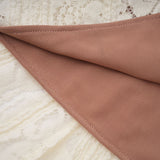 Kiara Elegant Maxi Dress in Neutrals with Long Sleeves