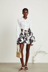 Kiara Shirt & Skirt Floral Print Matching Set