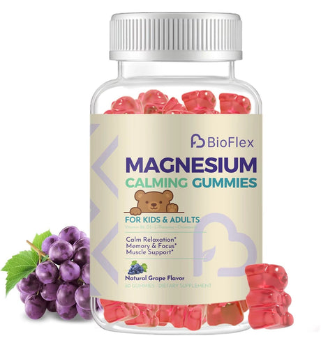 Kids Sleep Gummies – Melatonin - Free Magnesium, Vitamin B6 & D3, L - Theanine