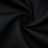 Laila Dress Black Flared Crystal Embellished & Pleated