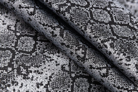 Landry Blazer - Tailored Silhouette - Snake Print Design - Metallic Accents - Slim Fit - Button Details