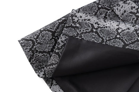 Landry Blazer - Tailored Silhouette - Snake Print Design - Metallic Accents - Slim Fit - Button Details