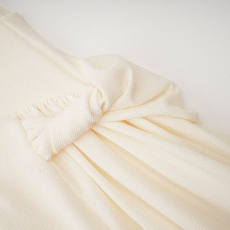 Lanetta jerseyknit draped midi dress