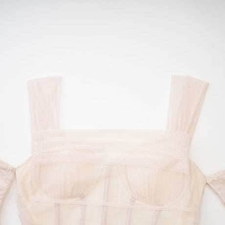 Laurianne white midi dress